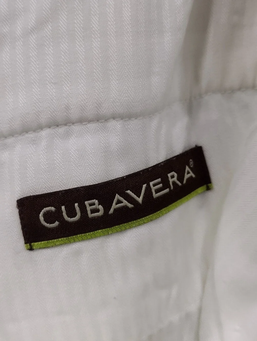 Cubavera Linen Rayon Men's Dress Pants - Straight Leg 32X30 White Office Career
